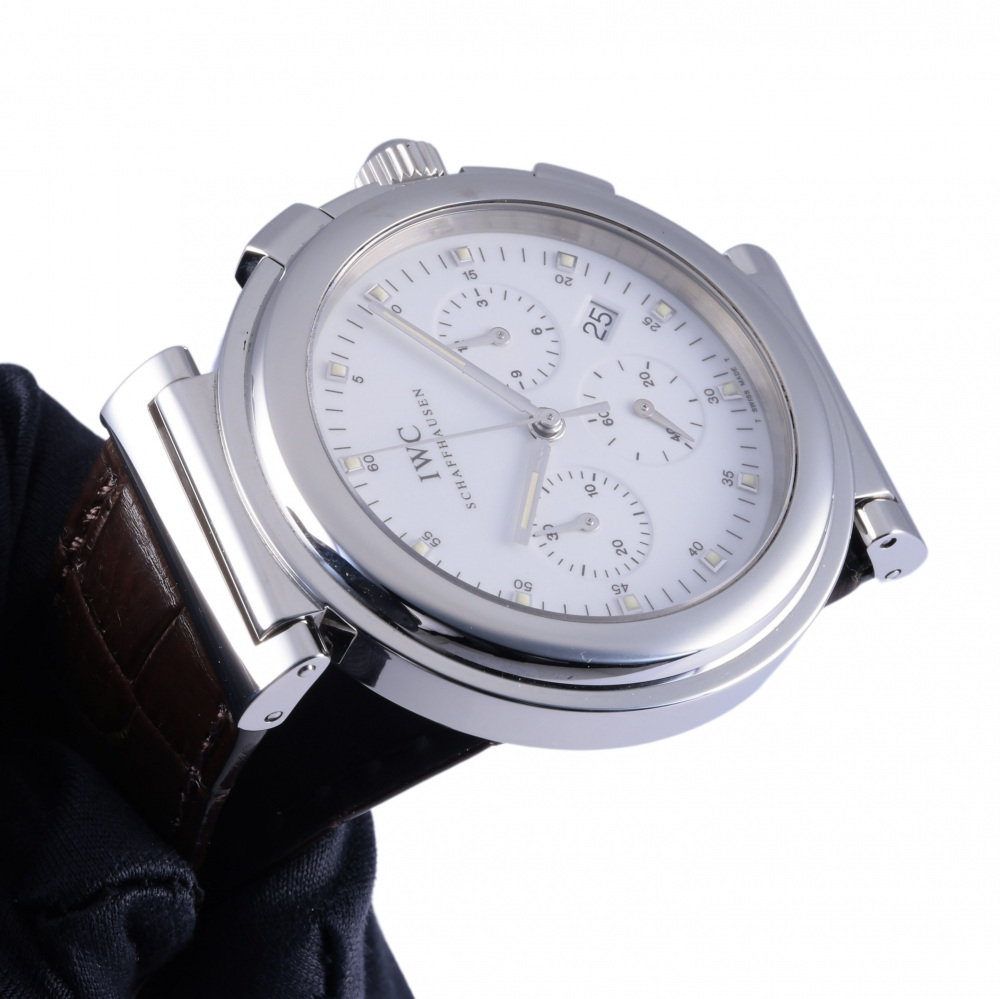 中古] IWC ダ・ヴィンチ SL クロノグラフ デイト IW372802 クォーツ