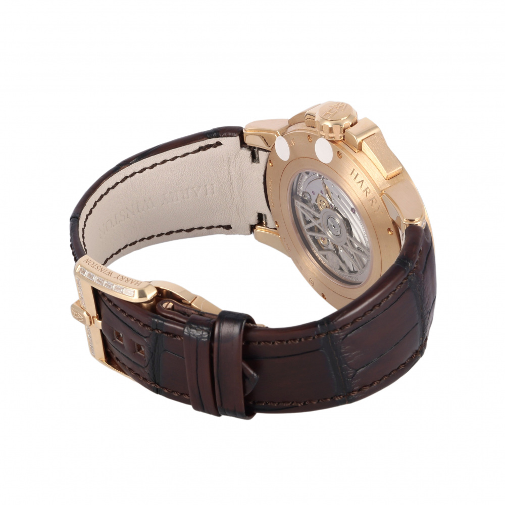 中古] ハリー・ウィンストン オーシャン バイレトログラード