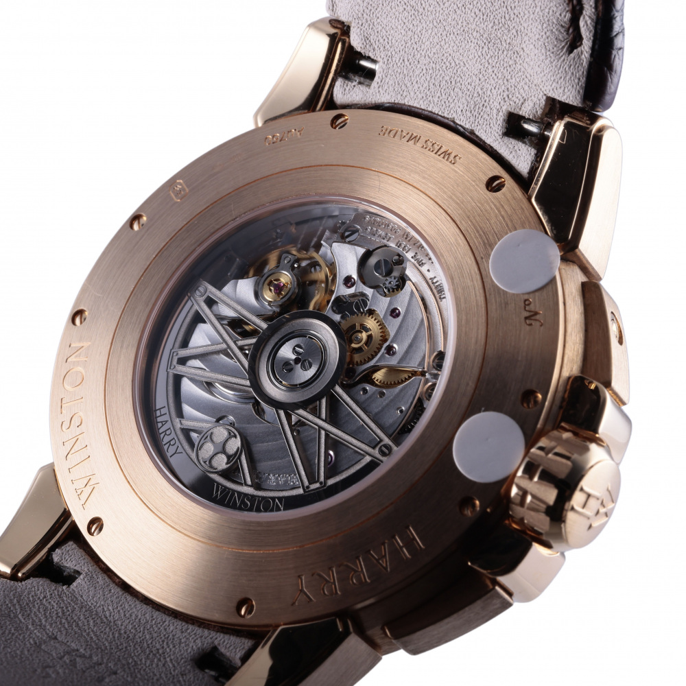 中古] ハリー・ウィンストン オーシャン バイレトログラード