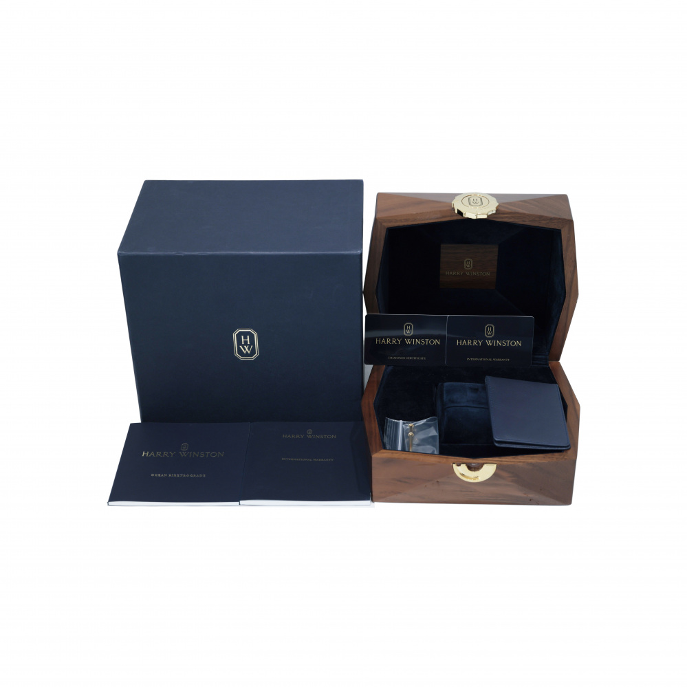 中古] ハリー・ウィンストン オーシャン バイレトログラード