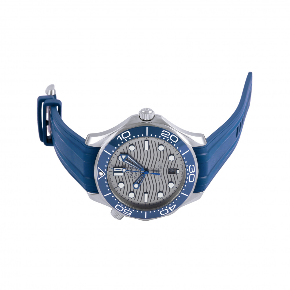 新品] オメガ シーマスター 21032422006001グレー ステンレス デイト  