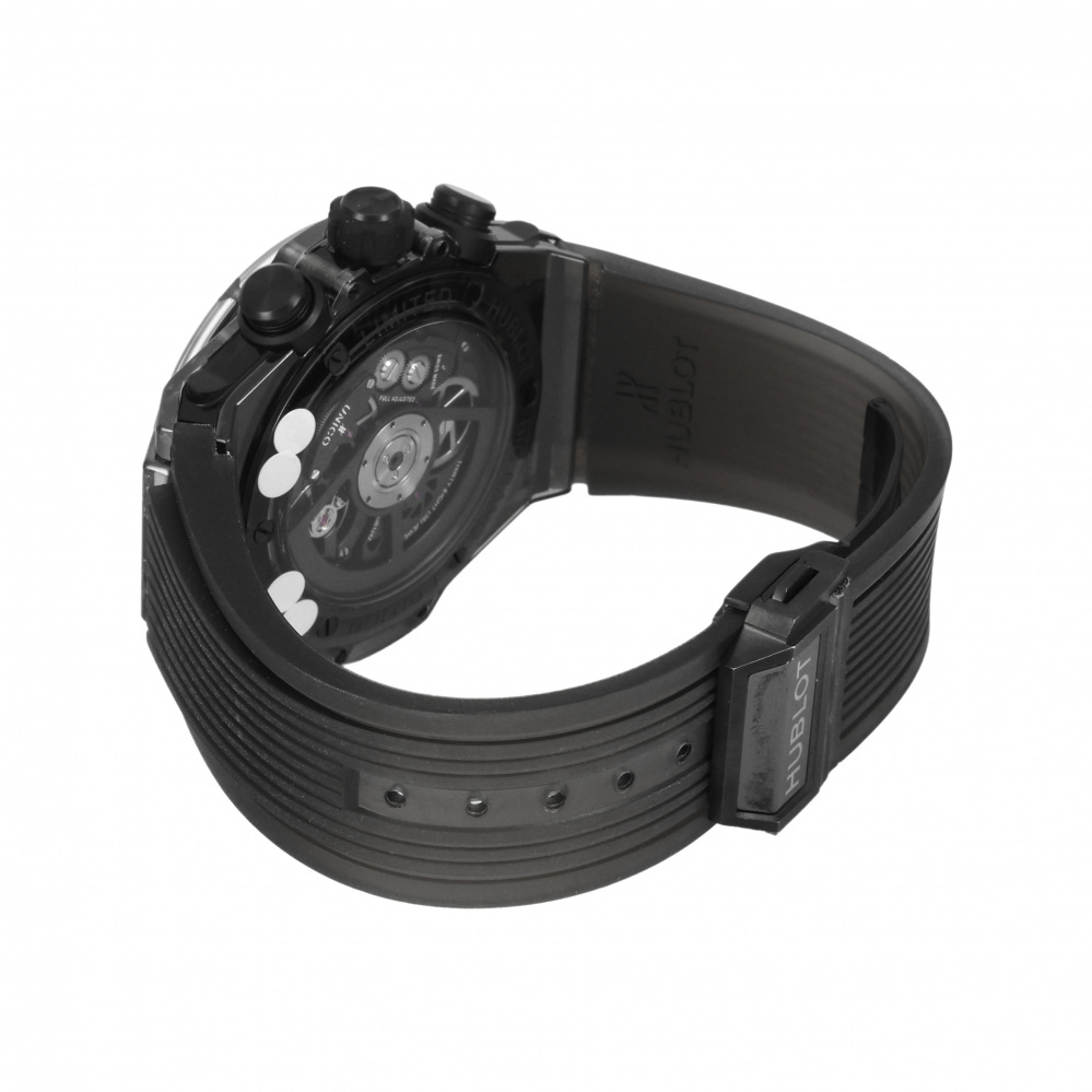 ゆ*か様 HUBLOT ウブロ　 ブラック ラバーベルト HUBLOT ウブロ 純正ラバーベルト ビッグバン 44mm用 ブラック 黒