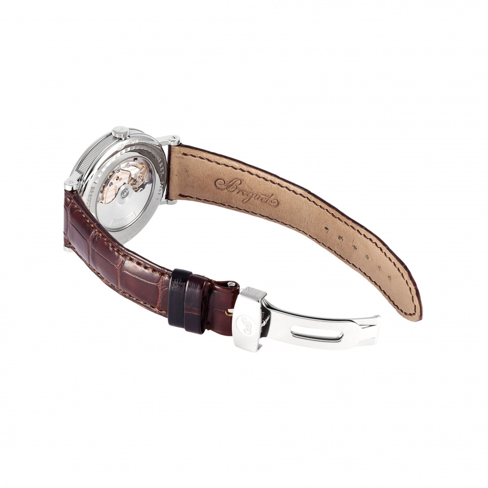 ブレゲ Breguet 茶色 レザーストラップ 中古 Dバックル用 クラシック ブレゲ Breguet 茶色 レザーストラップ 中古 Dバックル用 クラシック