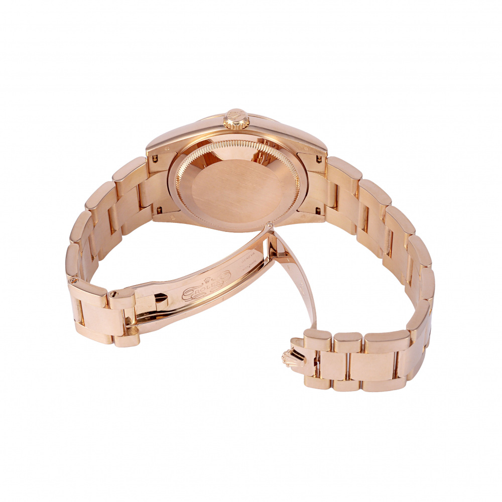 ロレックス デイデイト 118205.PKRMOピンク/ローマ オイスター K18