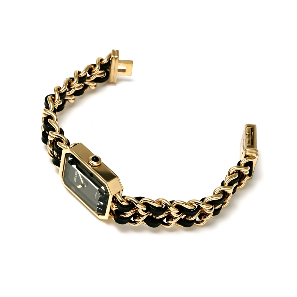 新品] シャネル プルミエール H6951ブラック ステンレス