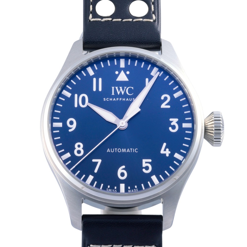 新品] IWC ビッグ・パイロットウォッチ IW329303ブルー ステンレス