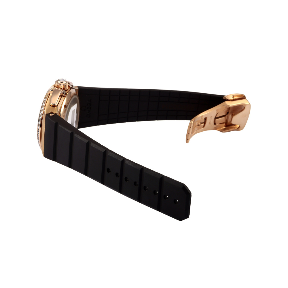 新品] オメガ コンステレーション 12157355013001ブラウン ピンク