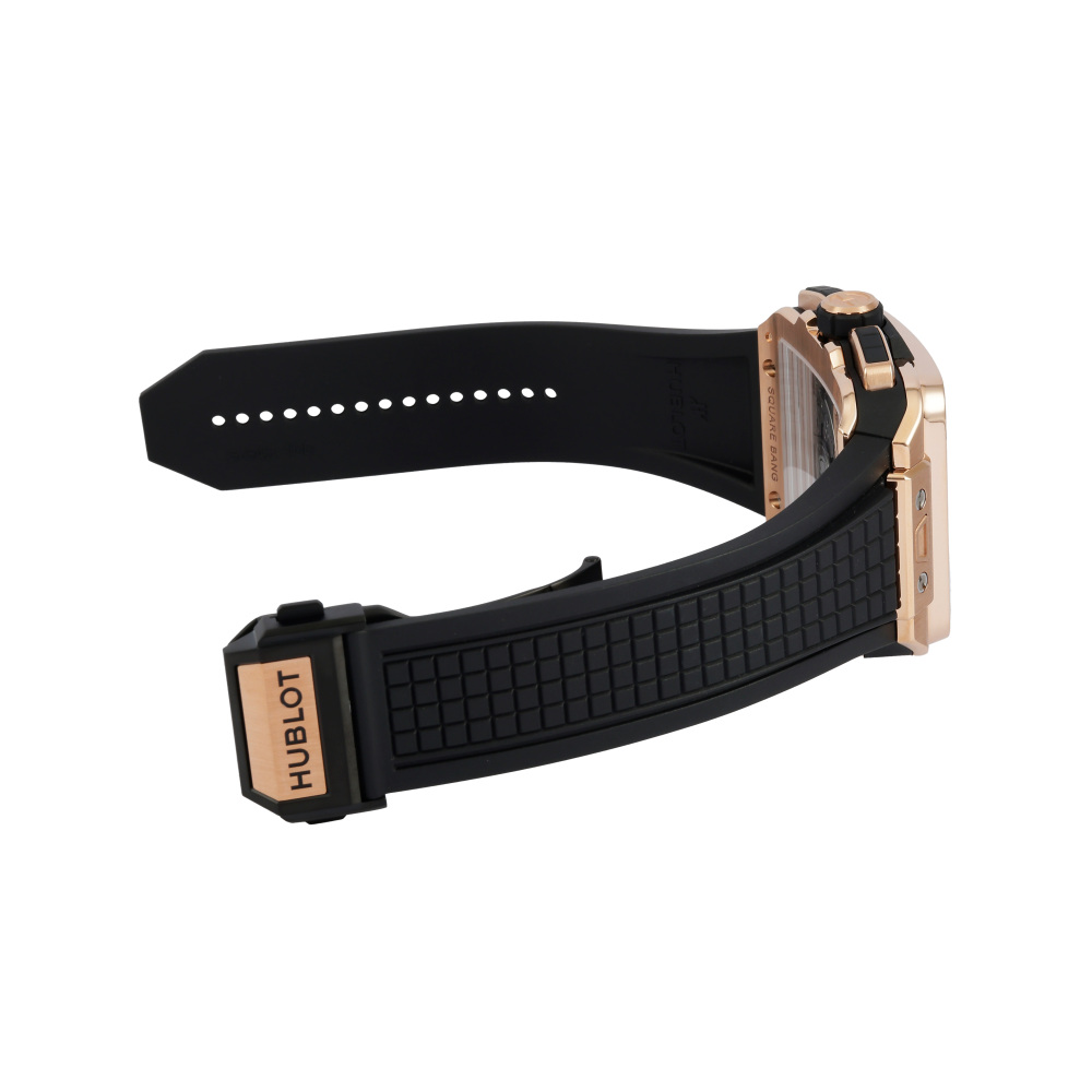 新品] ウブロ スクエア・バンウニコ 821OX0180RX スケルトン シルバー