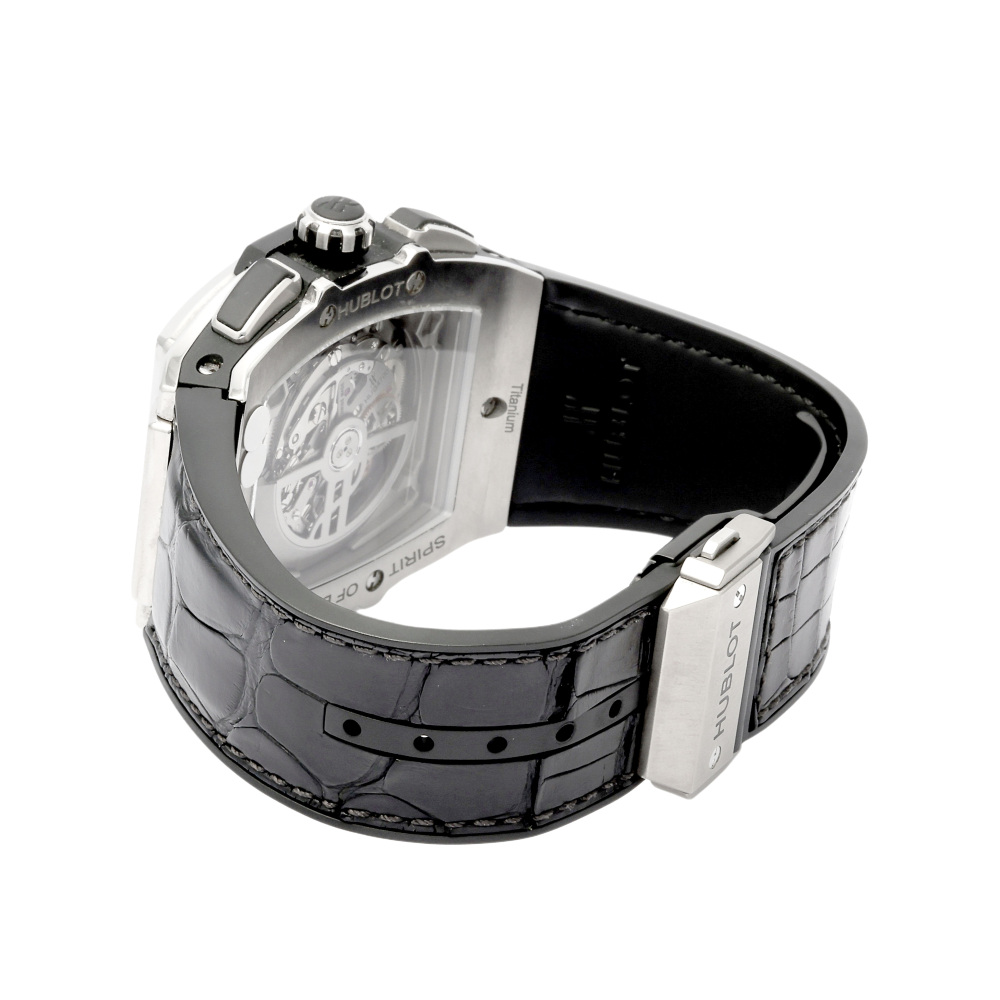 ぴこ Hublot Spirit of Big Bang Titanium Ceramic Chronograph 42mm 641.NM