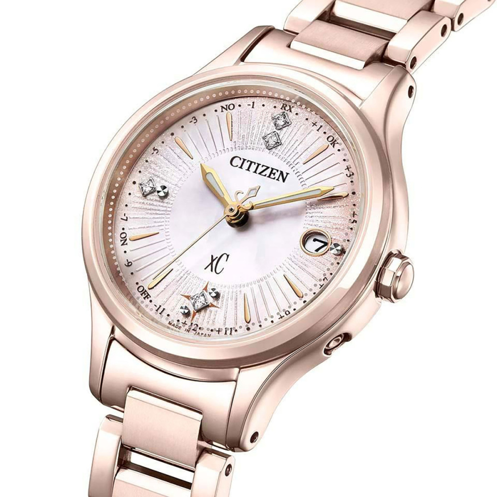 【新品】スワロフスキーダイヤ12石★シチズン 腕時計 CITIZEN レディース シチズン(CITIZEN) 2025新作 「シチズン クロスシー」より、北川景子