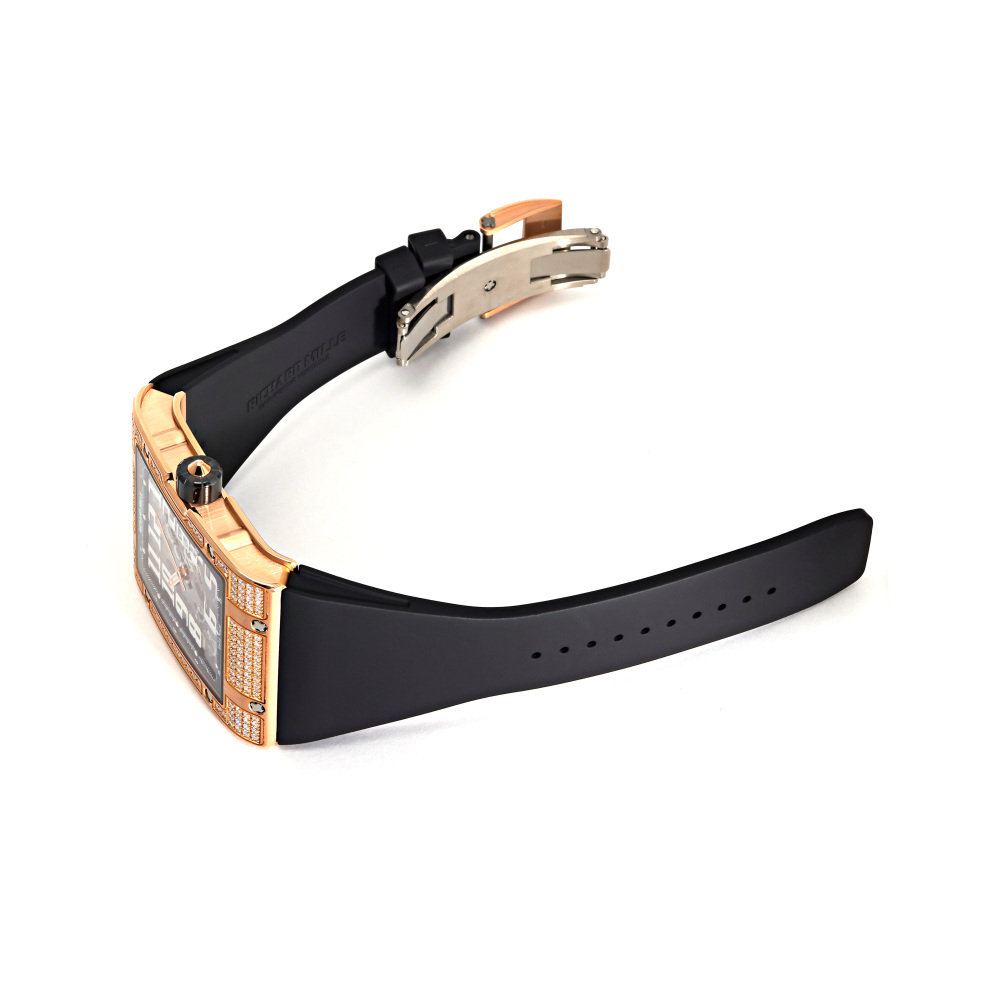 Richard Mille RM016用 ベルトブラッククロコ Richard Mille RM016用 ベルトブラッククロコ