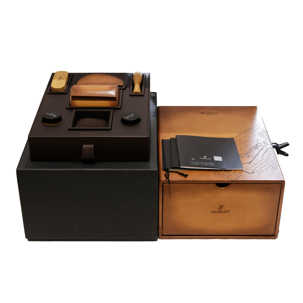 中古] ウブロ クラシックフュージョン クロノグラフ ベルルッティ