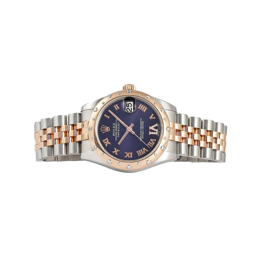 ロレックス デイトジャスト 178341.PLRMVIDJパープル/（VIダイヤ