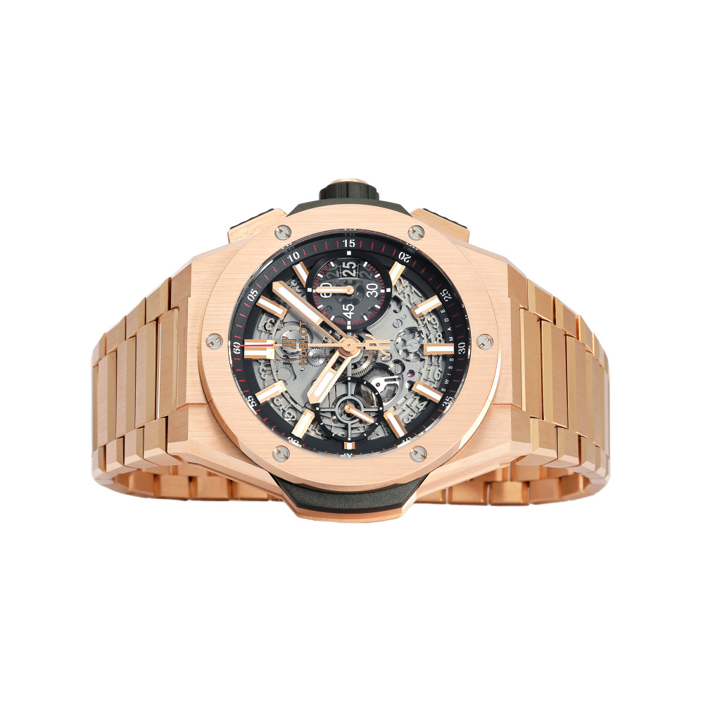 新品] ウブロ ビッグバン 451OX1180OX スケルトン シルバー キング