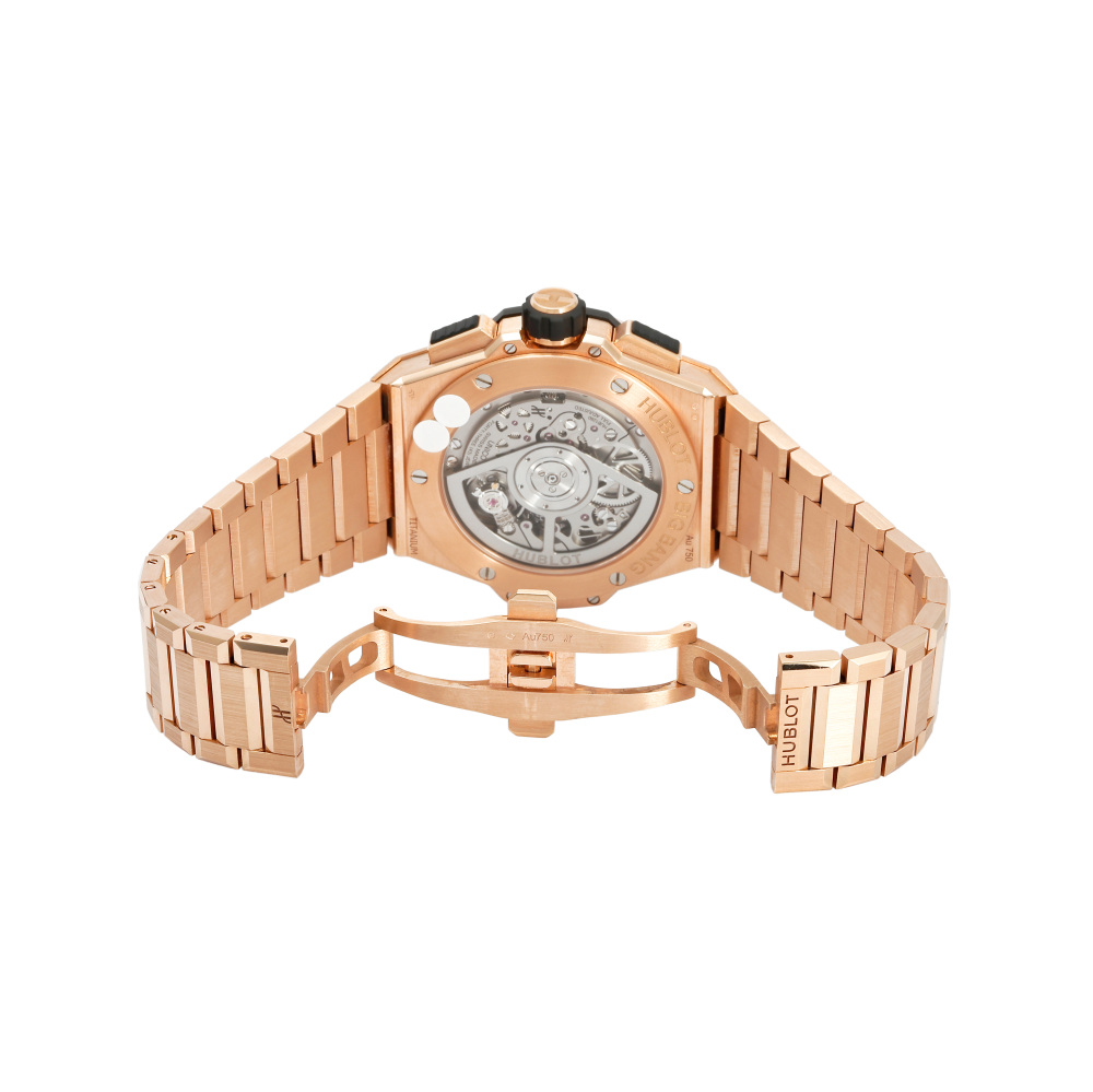 新品] ウブロ ビッグバン 451OX1180OX スケルトン シルバー キング