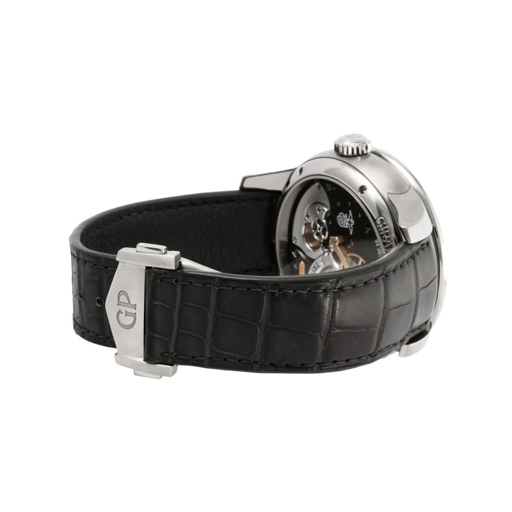 ジラールペルゴ　GP ラバーベルト ブラック　dバックル ジラールペルゴ GP ラバーベルト ブラック dバックル - メルカリ