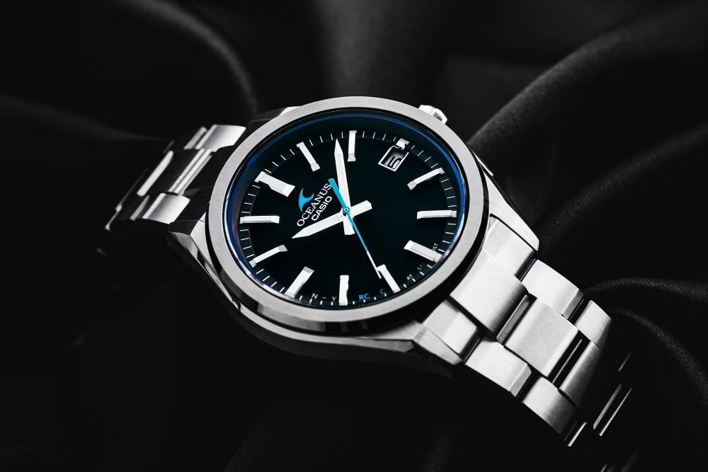 新品] カシオ オシアナス OCWT200S1AJFブラック ステンレス デイト表示