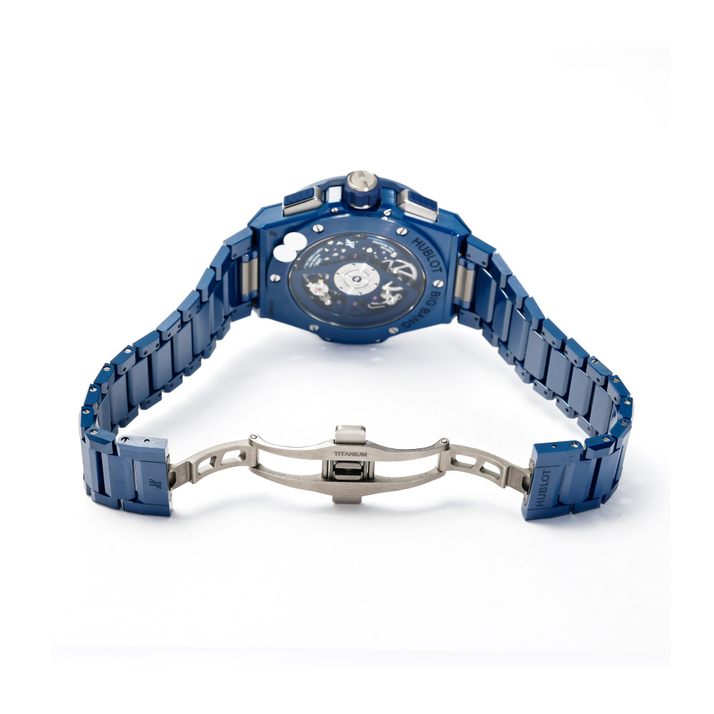 未使用] ウブロ ビッグバン インテグレーテッド ブルーセラミック