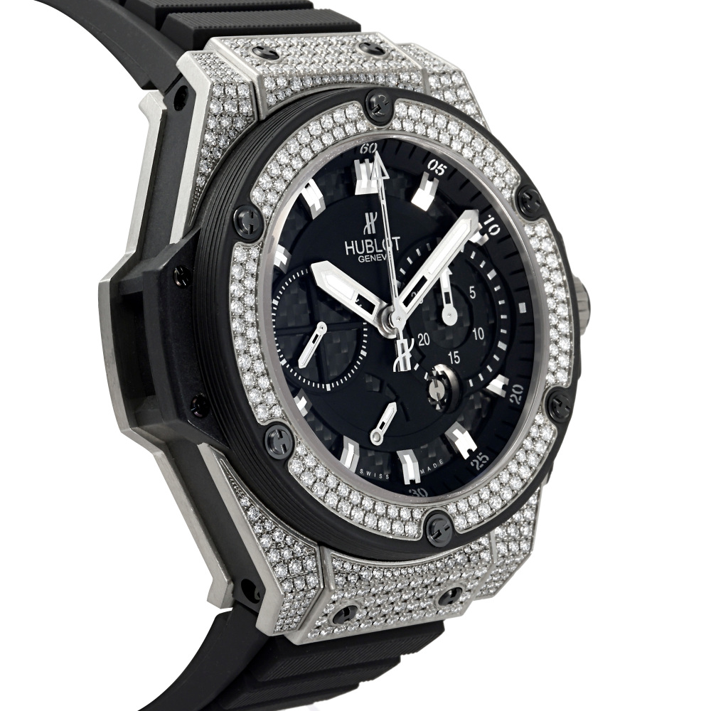 中古] ウブロ キングパワー パワーリザーブ ジルコニウム ダイヤモンド