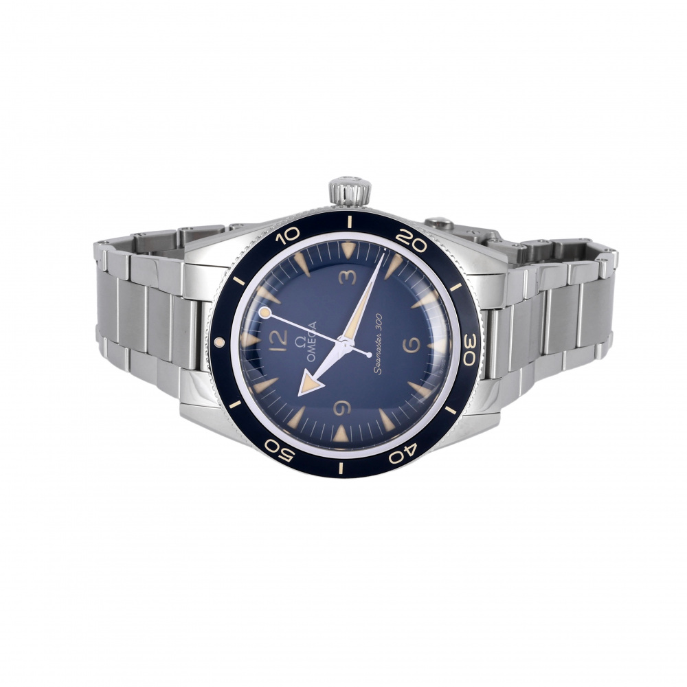 ✨OMEGA✨オメガ✨シーマスター30✨シルバー文字盤✨メンズ✨腕時計✨ 新品] オメガ シーマスター 23430412103001ブルー ステンレス