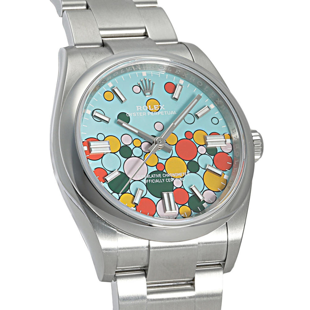 ロレックス ROLEX 純正 駒 コマ コンビ オイスターパーペチュアル ロレックス パーペチュアルコンビ 1998年製 グレーアラビア