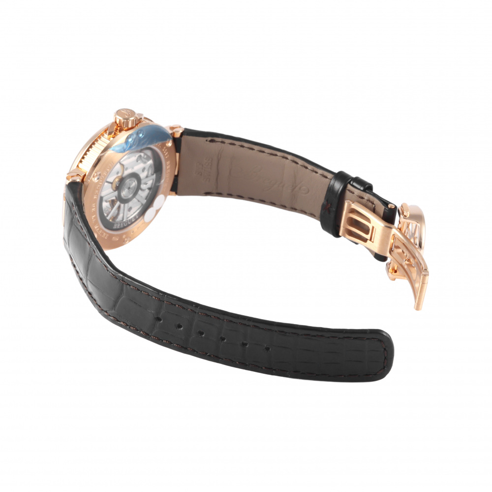 新品] ブレゲ マリーン 5517BRG39ZUグレー K18ローズゴールド