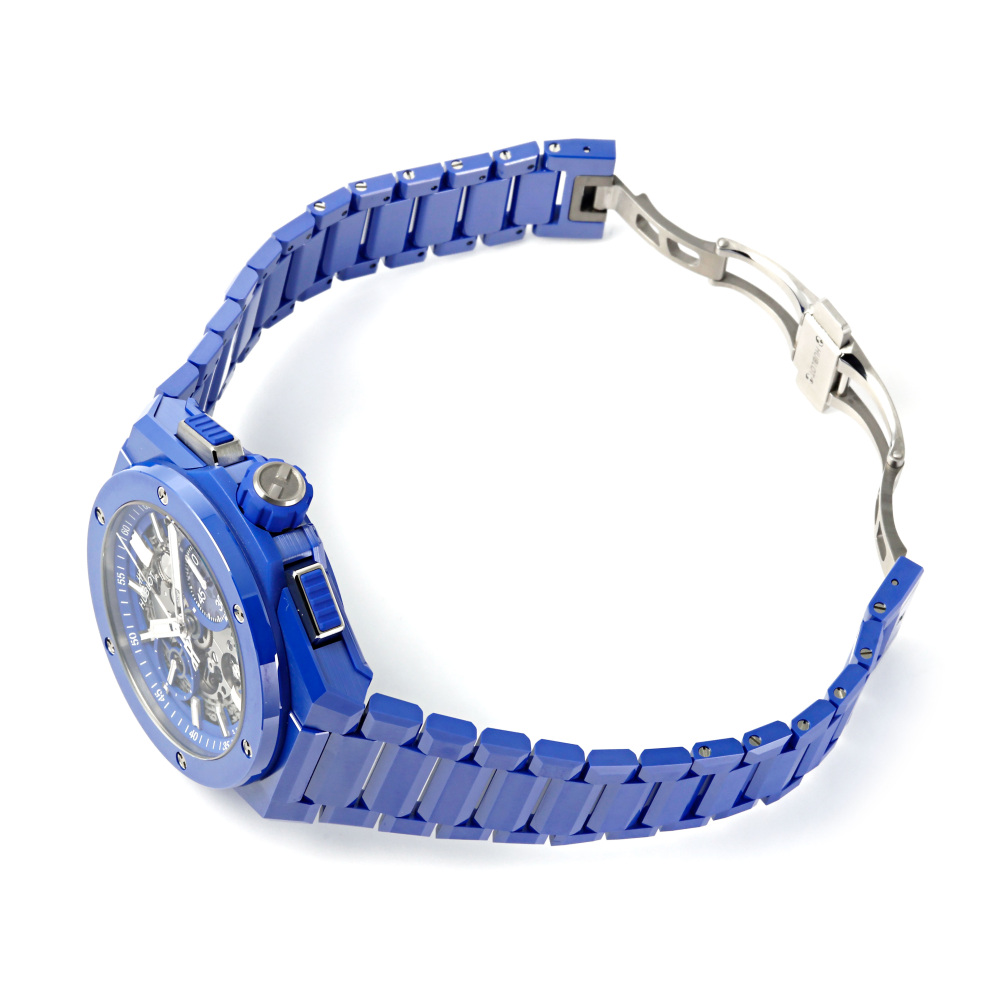 新品] ウブロ ビッグバン 451EX5129EX スケルトン インディゴブルー