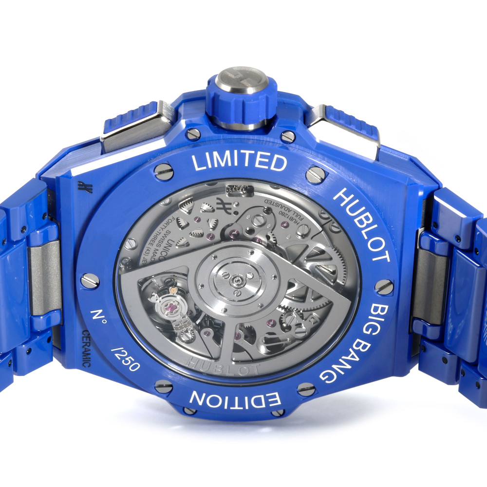 新品] ウブロ ビッグバン 451EX5129EX スケルトン インディゴブルー