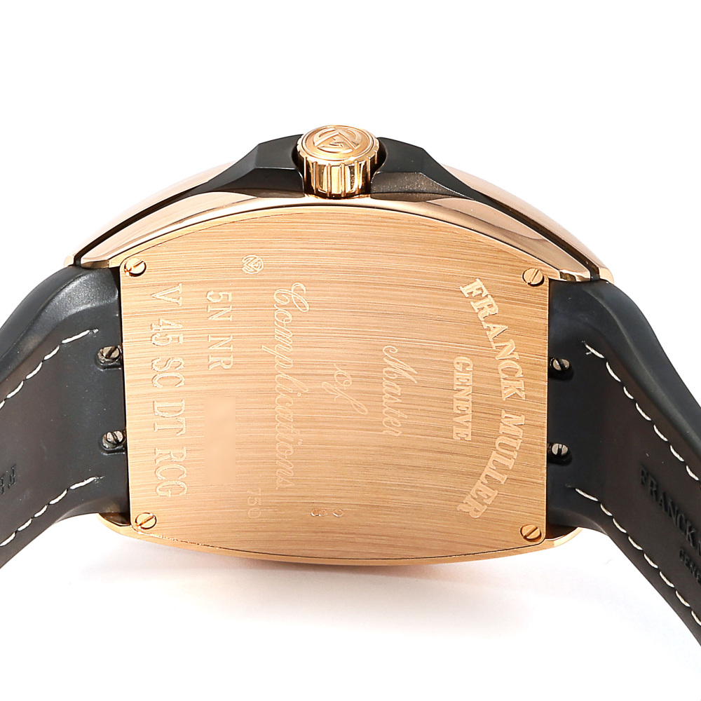 新品] フランク・ミュラー ヴァンガード V45SCDTRCGNR5Nホワイト K18