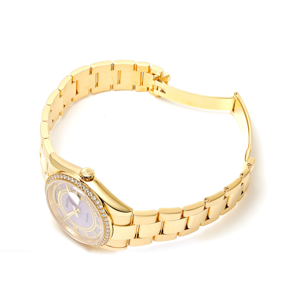 中古] ロレックス デイデイト 36 カルーセル ラベンダージェイド