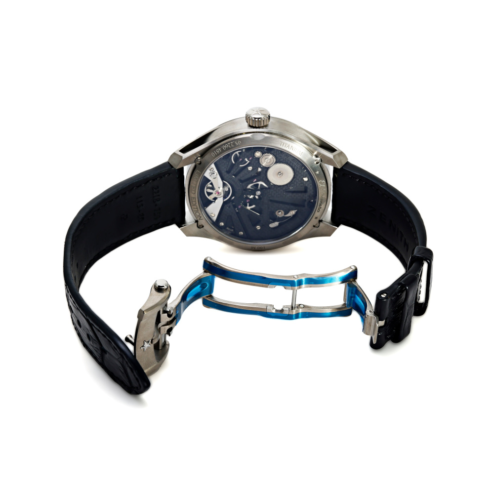 新品] ゼニス アカデミー 952260481021C759グレー チタン パワー