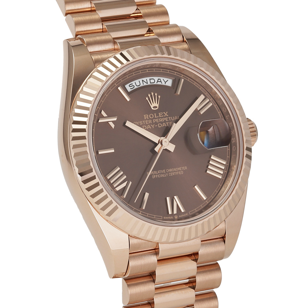 ロレックス デイデイト 228235.CHRMPRチョコレート/ローマ