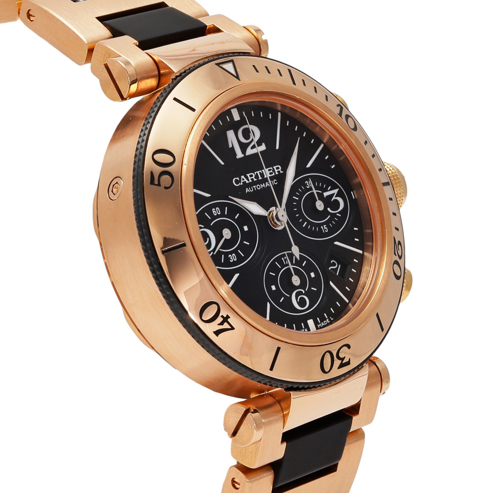 中古] カルティエ パシャ シータイマー クロノグラフ W301980M W243567