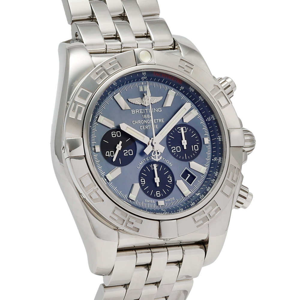 Breitling Chronospace 48 Black Complete Boxes Papers GMT