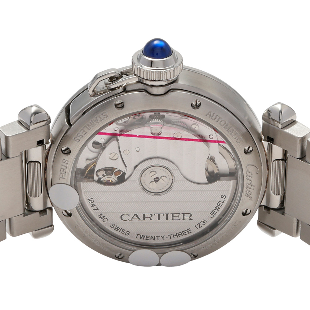 カルティエ パシャドゥカルティエ 35mm WSPA0013 ボーイズ 腕時計【Aランク】【中古】 新品)CARTIER カルティエ パシャ ドゥ カルティエ WSPA0013 35mm（商品