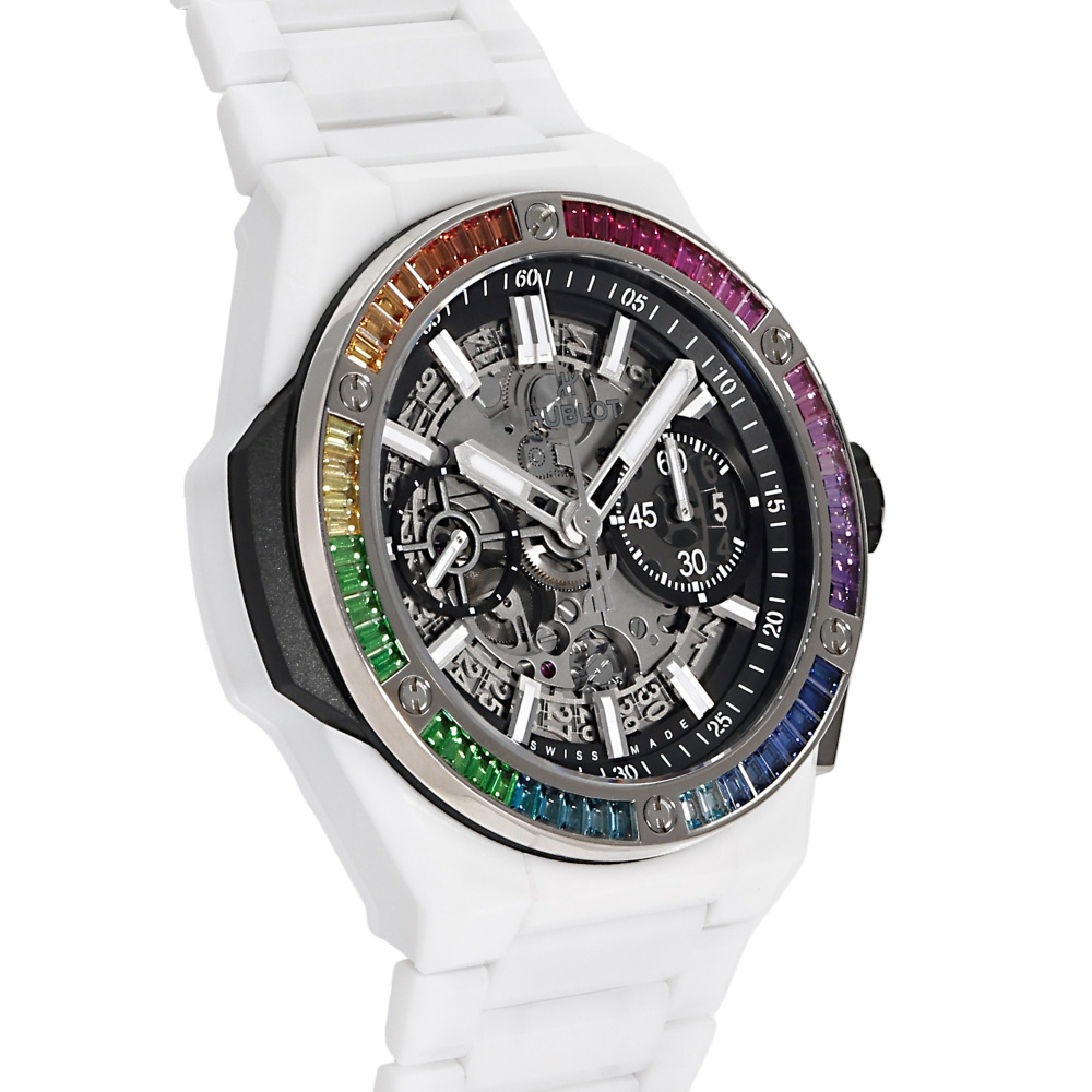 未使用] ウブロ ビッグバン インテグレーテッド ホワイトセラミック