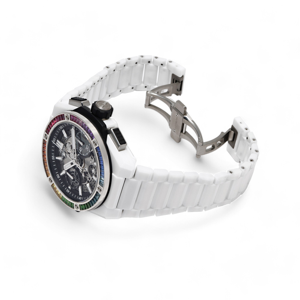 未使用] ウブロ ビッグバン インテグレーテッド ホワイトセラミック