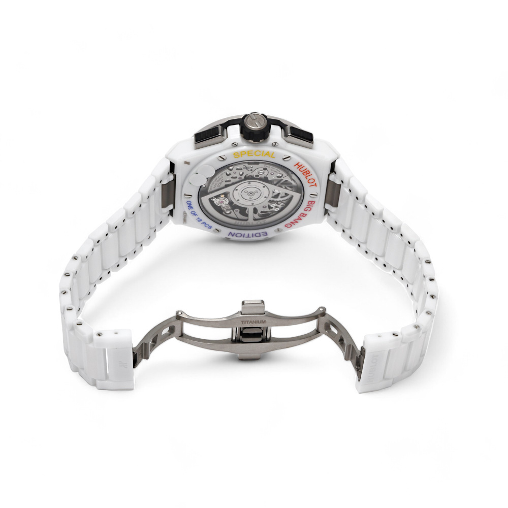 未使用] ウブロ ビッグバン インテグレーテッド ホワイトセラミック