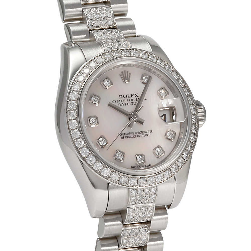 中古] ロレックス デイトジャスト 26 179136NG.WHSHPRCD W244508