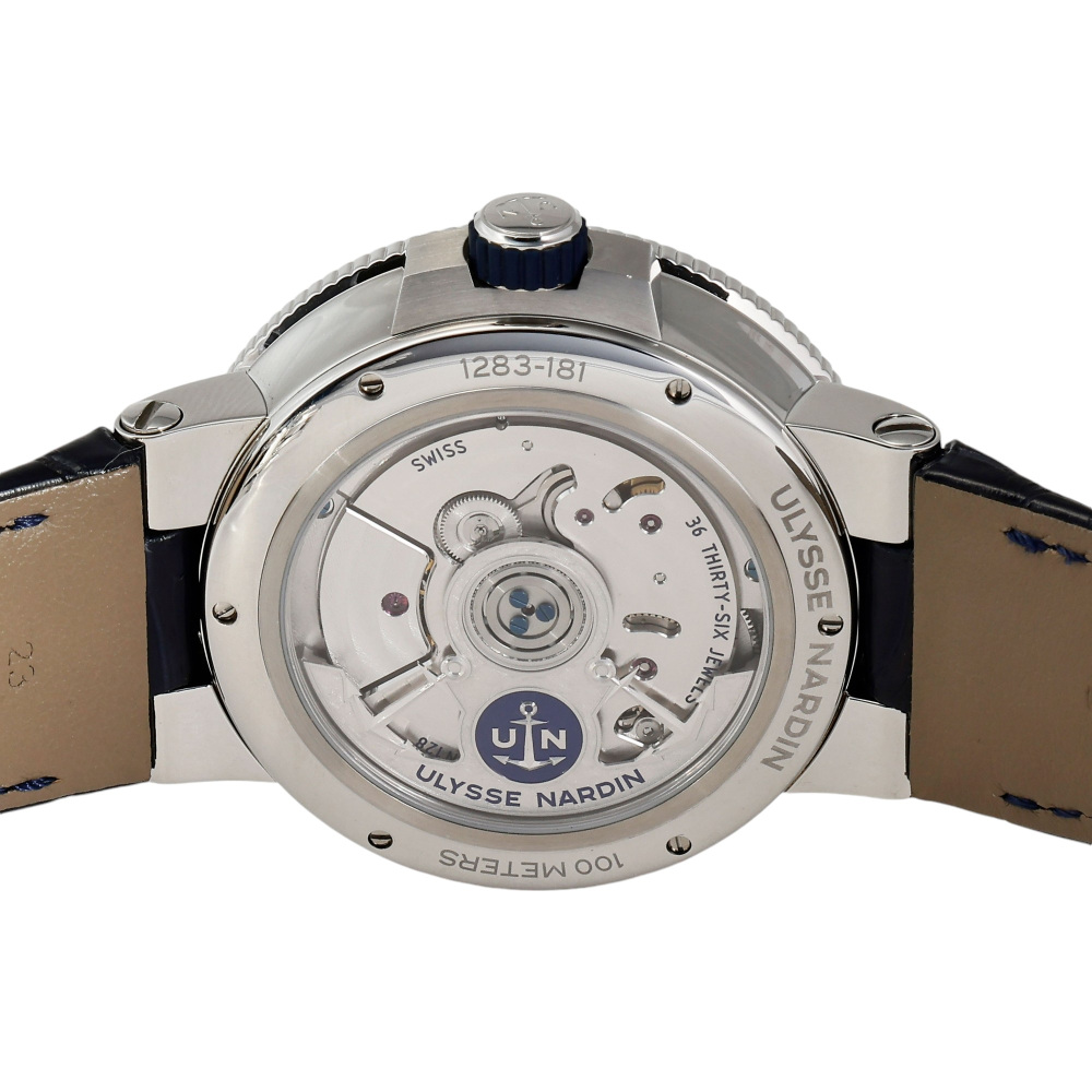 中古] ユリス・ナルダン マリーン トゥールビヨン 1283181E3 W244990