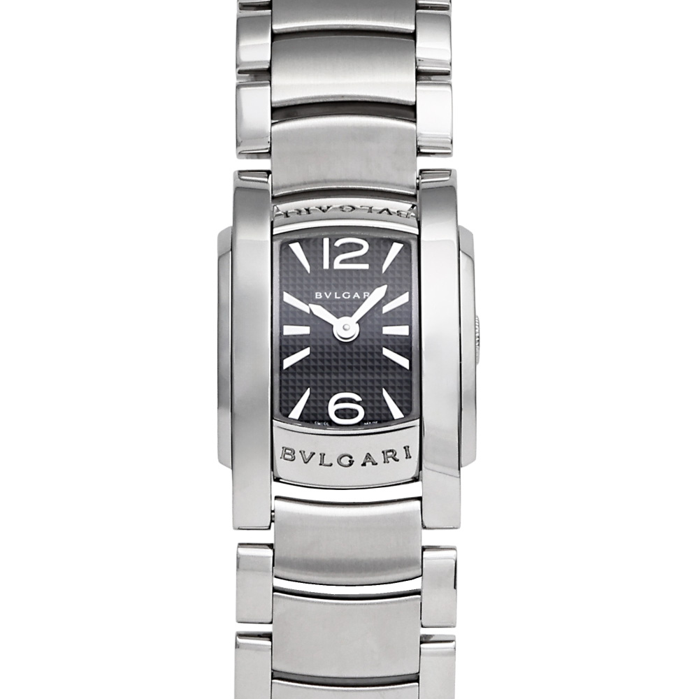 新品] ブルガリ アショーマ AA26BSSブラック ステンレス | ゆきざき