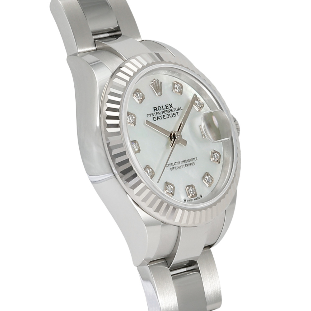 ロレックス デイトジャスト 279174NG.WHSH10PDO シェル ホワイト/10PD