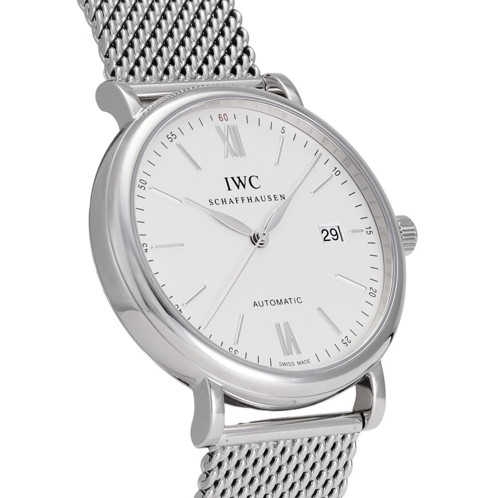 新品] IWC ポートフィノ IW356505シルバー ステンレス デイト表示