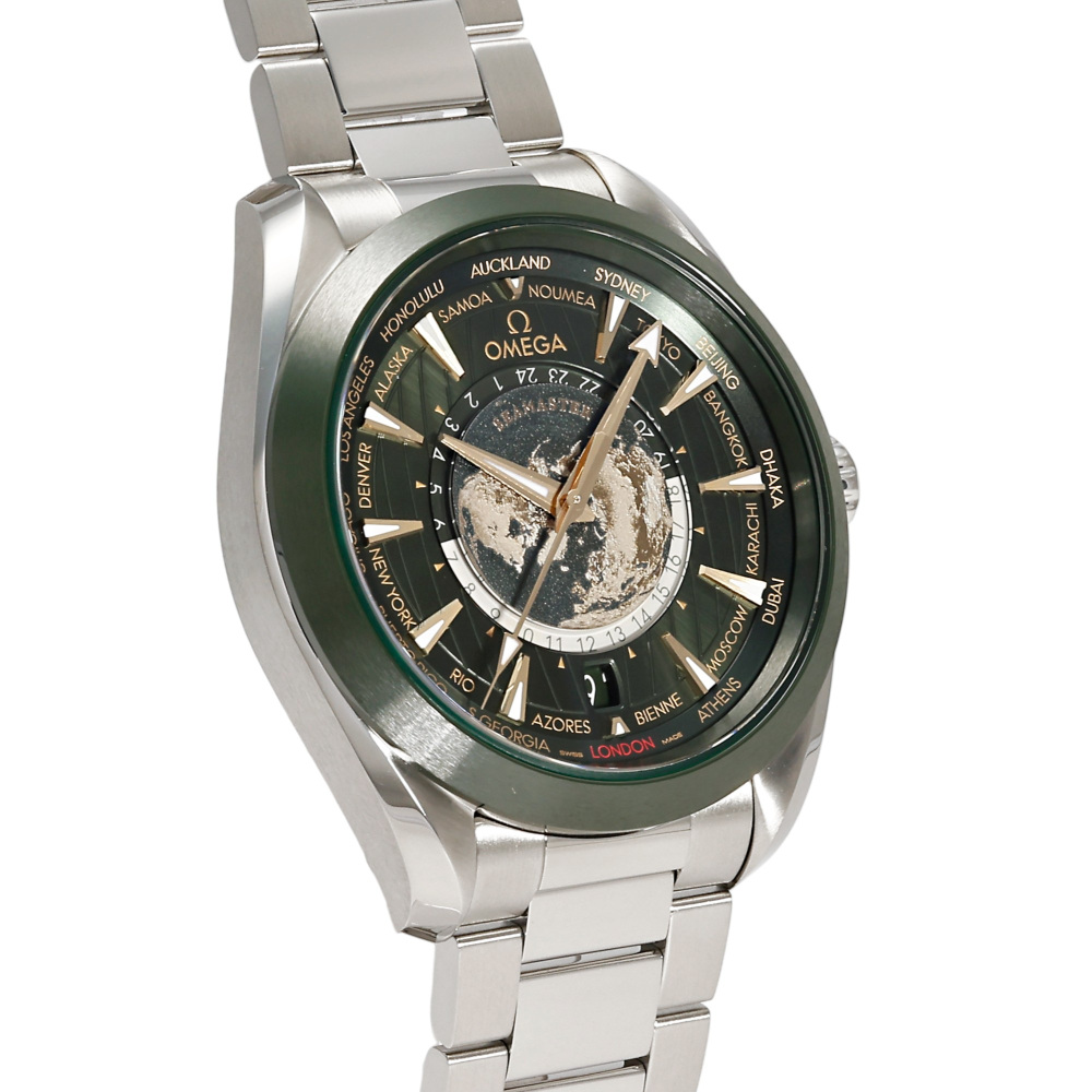 中古] オメガ シーマスター アクアテラ 150M ワールドタイマー 43 MM