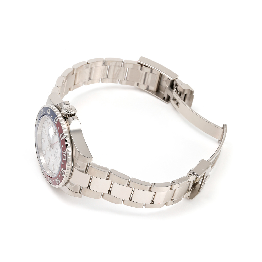 ロレックス GMTマスターII 126719BLRO.MRDTO メテオライト シルバー