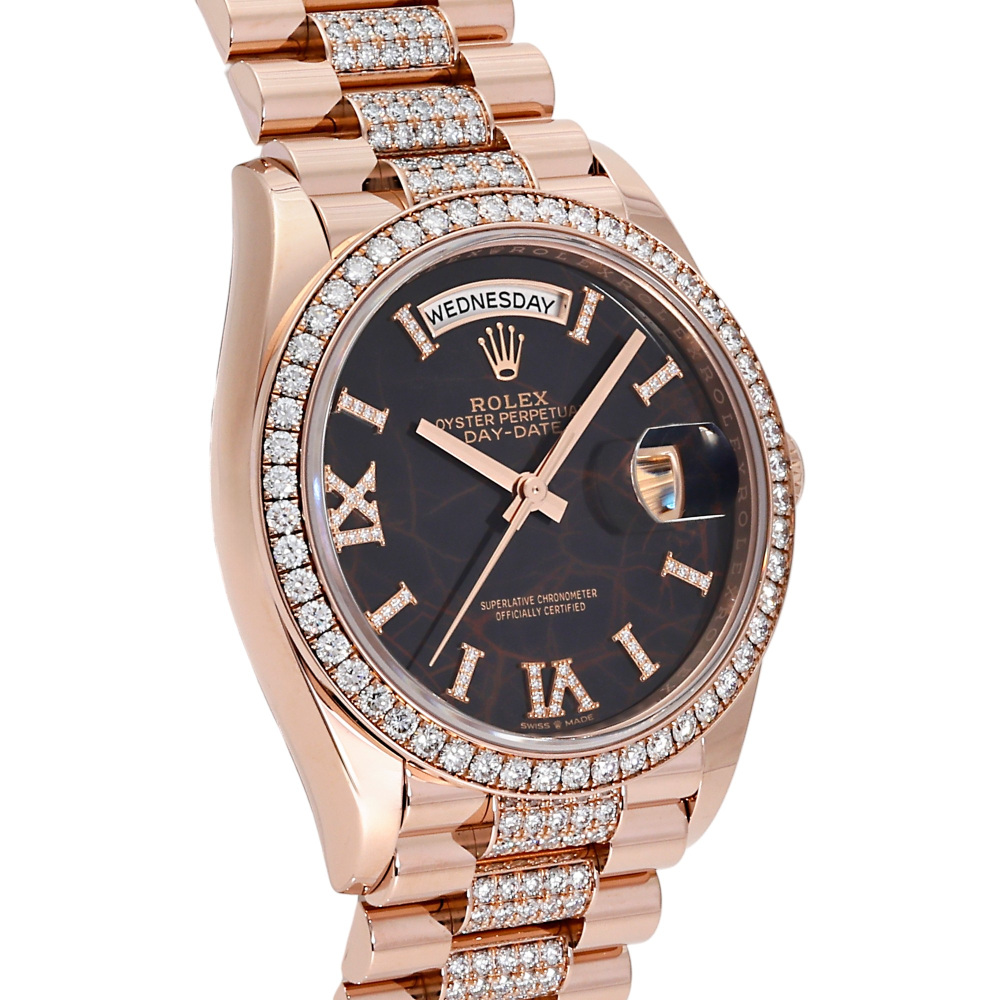 ロレックス デイデイト 128345RBR.EKRMDPRCD アイゼンキーゼル ダーク