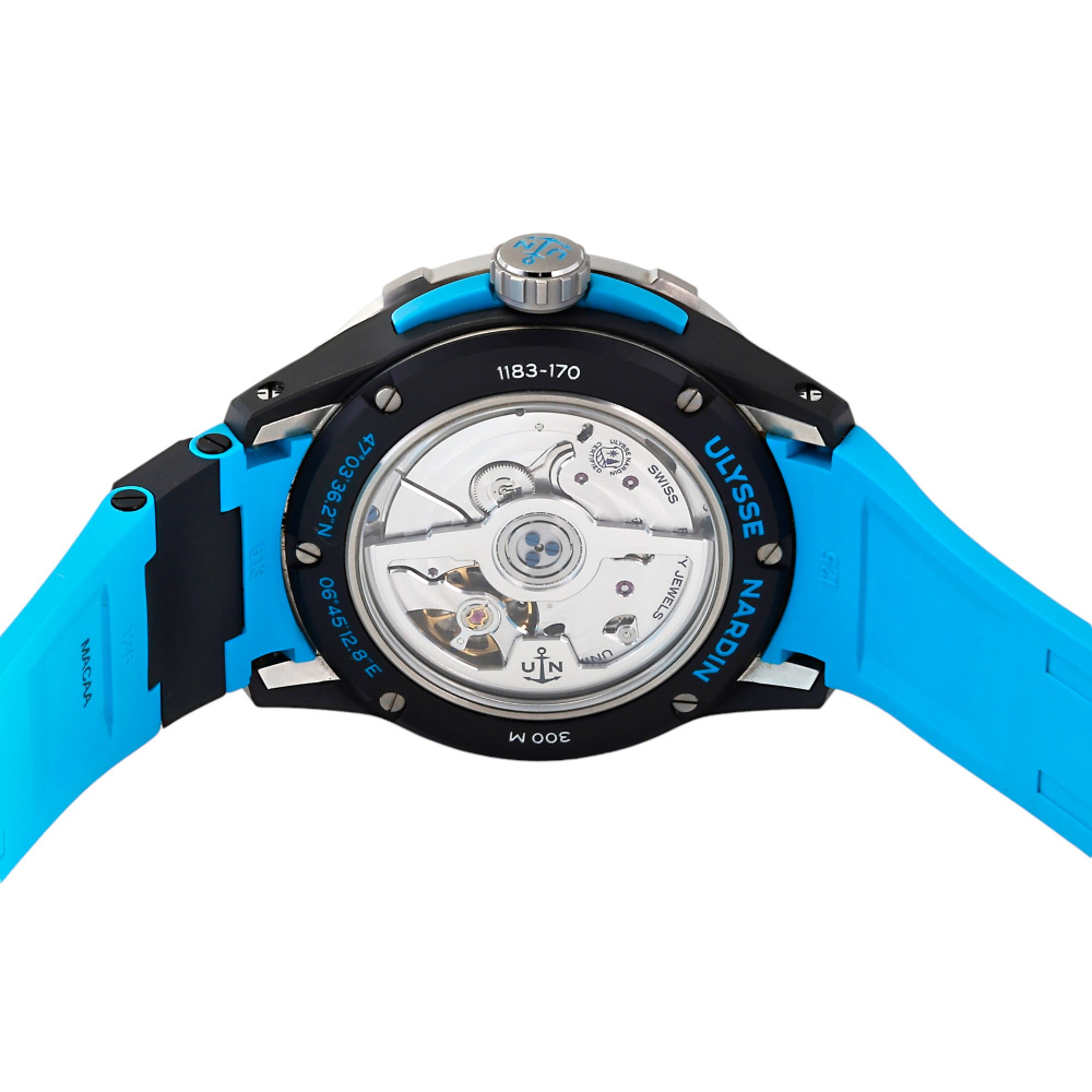 中古] ユリス・ナルダン ダイバー NET アズール 44MM 11831702B