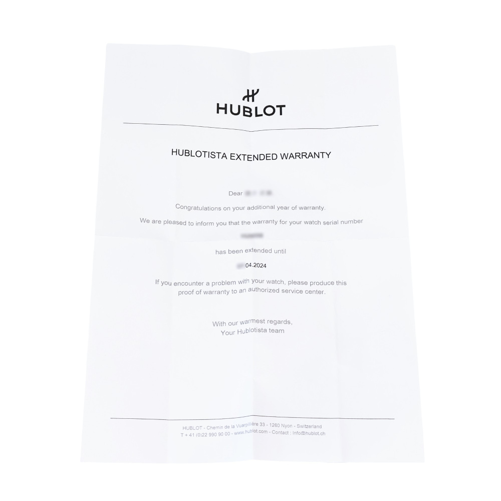 中古] ウブロ ビッグバン オールブラック カモ ヨウジヤマモト 日本