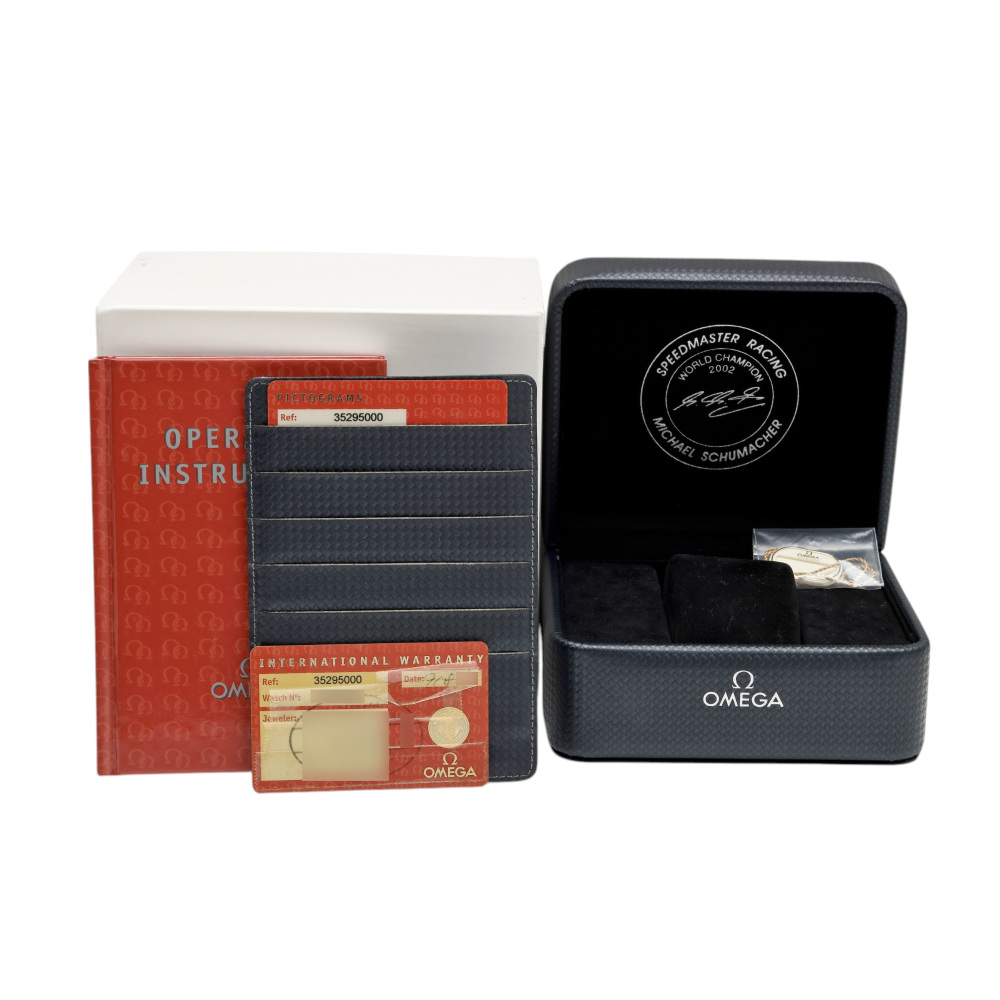 USED] OMEGA Speedmaster Michael Schumacher 2002 Limited to 5555