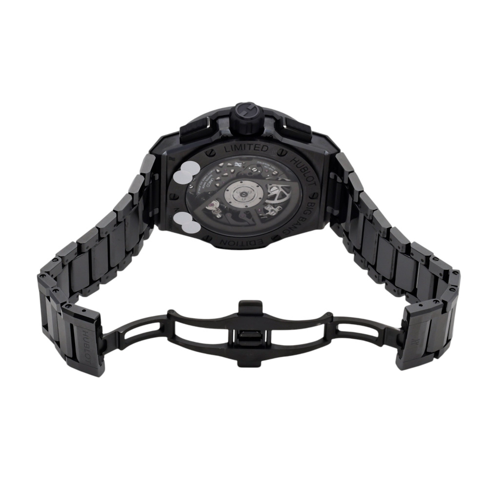 ⭐️正規品HUBLOT ウブロ ビッグ・バン 44mm 黒 ラバーベルト中古 ♪ ⭐️正規品HUBLOT ウブロ ビッグ・バン 44mm 黒 ラバーベルト